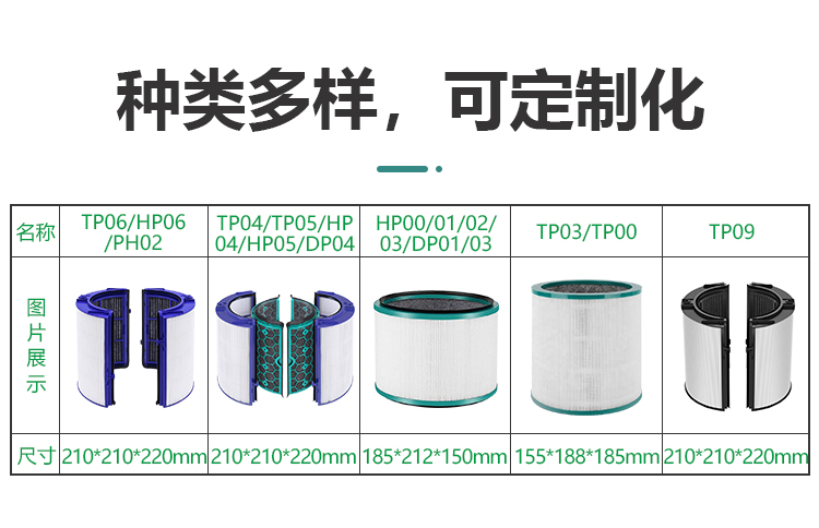 戴森TP03/TP00滤网